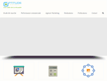 Tablet Screenshot of optitude-conseil.fr